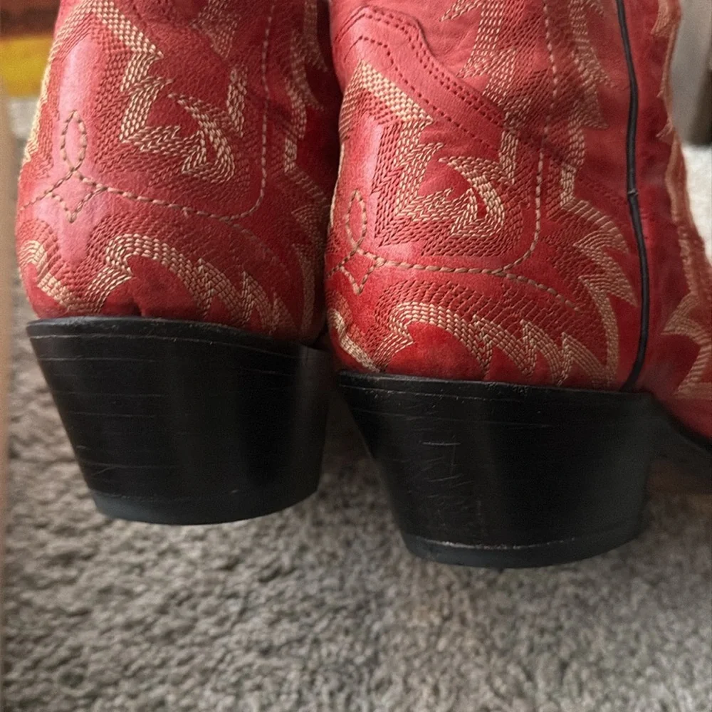 Corral red cowboy boots - Picture 2 of 8